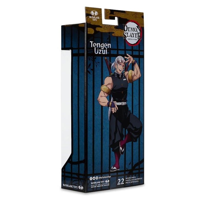 McFarlane Toys Demon Slayer: Kimetsu no Yaiba Tengen Uzui 7-in Action Figure