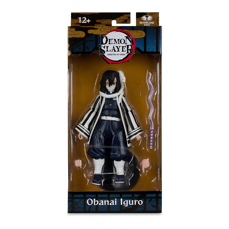 McFarlane Toys Demon Slayer: Kimetsu no Yaiba Obanai Iguro 7-in Action Figure