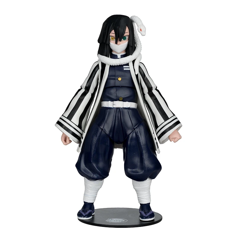 McFarlane Toys Demon Slayer: Kimetsu no Yaiba Obanai Iguro 7-in Action Figure
