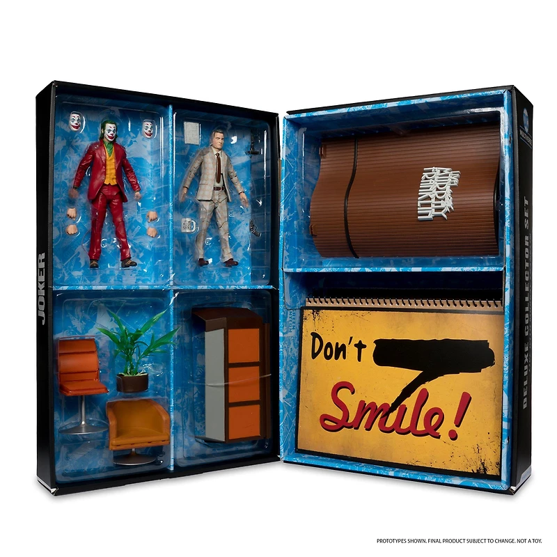 McFarlane Toys DC Multiverse The Joker (Joker Movie) Limited Edition Deluxe Collector Set