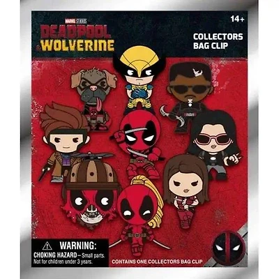 Deadpool and Wolverine 3D Foam Bag Clip Blind Bag (Styles May Vary)