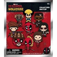 Deadpool and Wolverine 3D Foam Bag Clip Blind Bag (Styles May Vary)