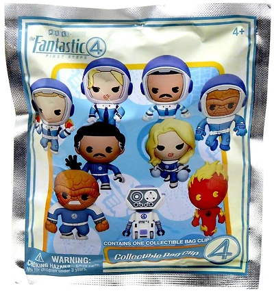 Fantastic Four Movie 3D Foam Bag Clip Blind Bag (Styles May Vary)