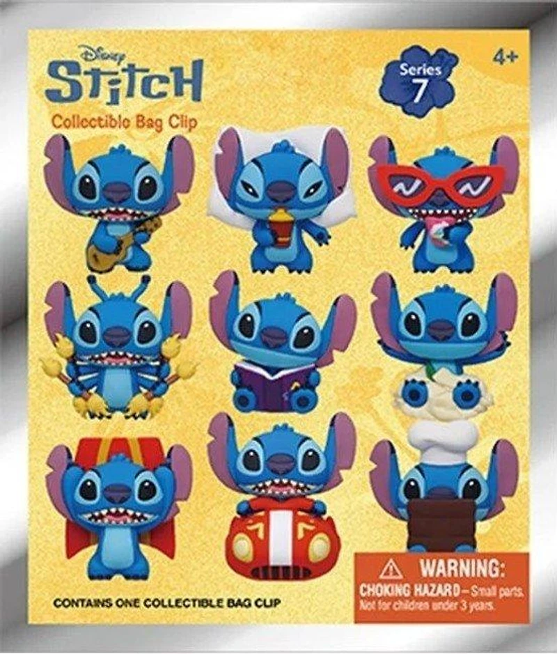 Disney Stitch 3D Foam Bag Clip Series 7 Blind Bag (Styles May Vary)