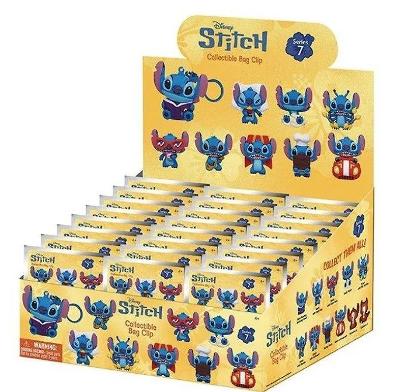 Disney Stitch 3D Foam Bag Clip Series 7 Blind Bag (Styles May Vary)
