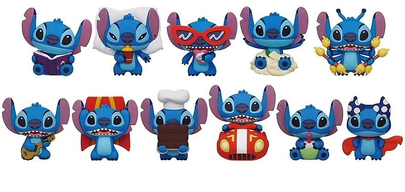 Disney Stitch 3D Foam Bag Clip Series 7 Blind Bag (Styles May Vary)