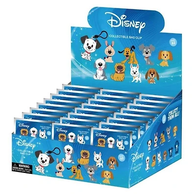 Disney Dogs 3D Foam Bag Clip Blind Bag (Styles May Vary)
