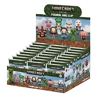 Minecraft 3D Figural Bag Clip Series 1 Mystery Box (Styles May Vary
