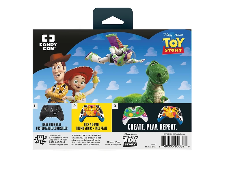 CANDY CON x Disney Combo Pack Controller Kit Woody Combo Pack