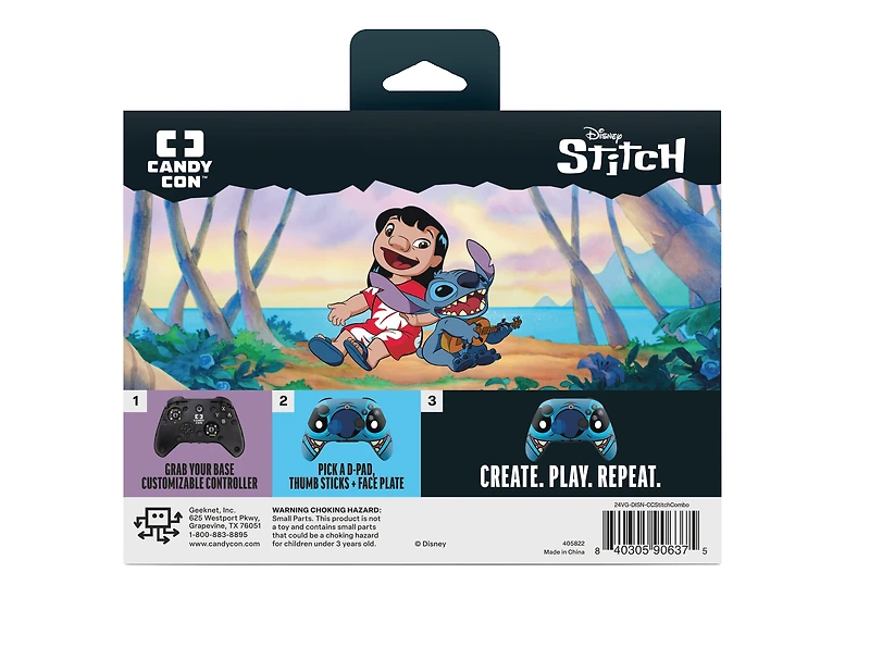 CANDY CON x Disney Combo Pack Controller Kit Stitch Combo Pack