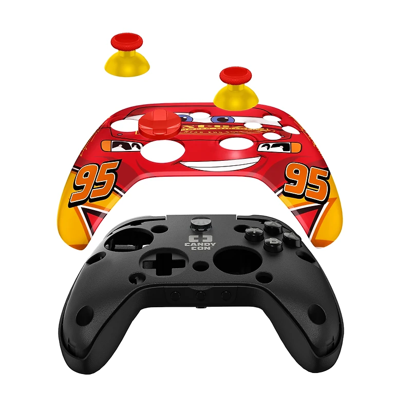 CANDY CON x Disney Combo Pack Controller Kit Lightning McQueen Combo Pack