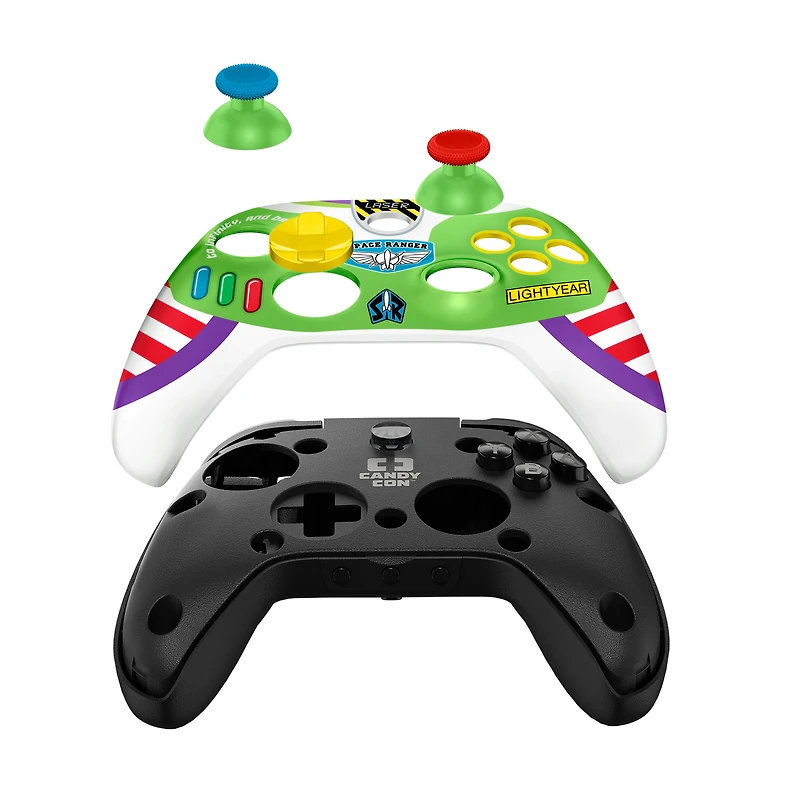 CANDY CON x Disney Toy Story Buzz Lightyear Combo Pack Controller Kit GameStop Exclusive
