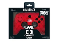 CANDY CON x Disney Mickey Mouse Combo Pack Controller Kit GameStop Exclusive