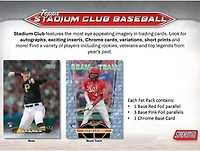 2024 Topps Stadium Club MLB Baseball Fat Pack