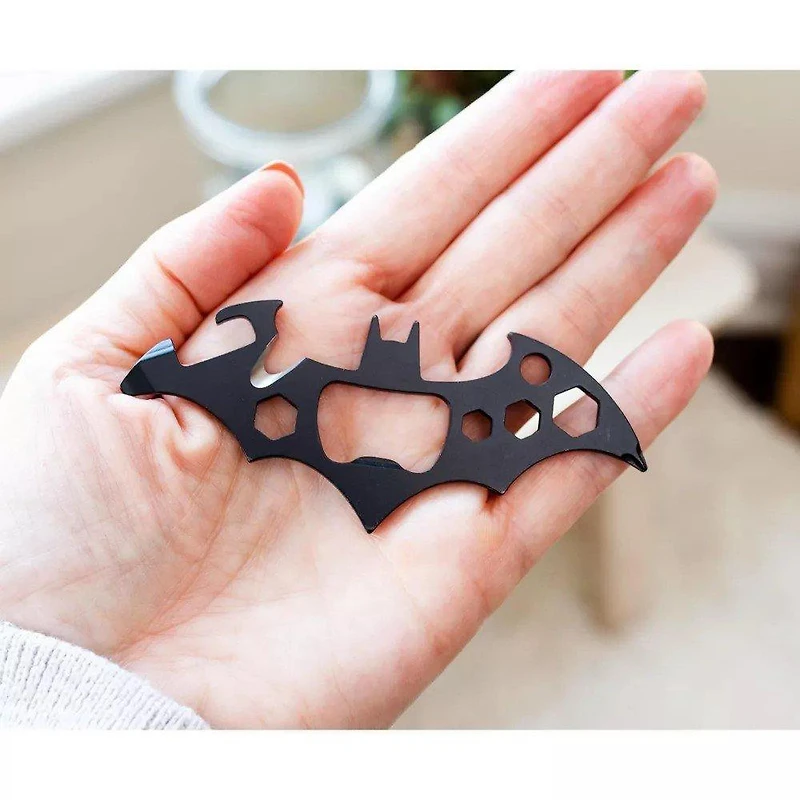 Ukonic DC Comics Batman Batarang Pocket Size 6-In-1 Portable Multitool Kit