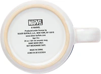 Marvel Captain America Shield Reactive Glaze 20oz Ceramic Camper Mug