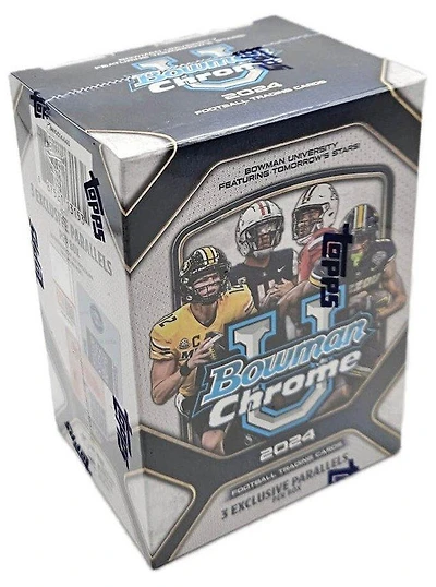 2024 Bowman Chrome University NFL Football Value Box (7-Pack)