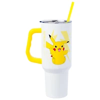Pokemon Pikachu 40oz Stainless Steel Tumbler with Handle