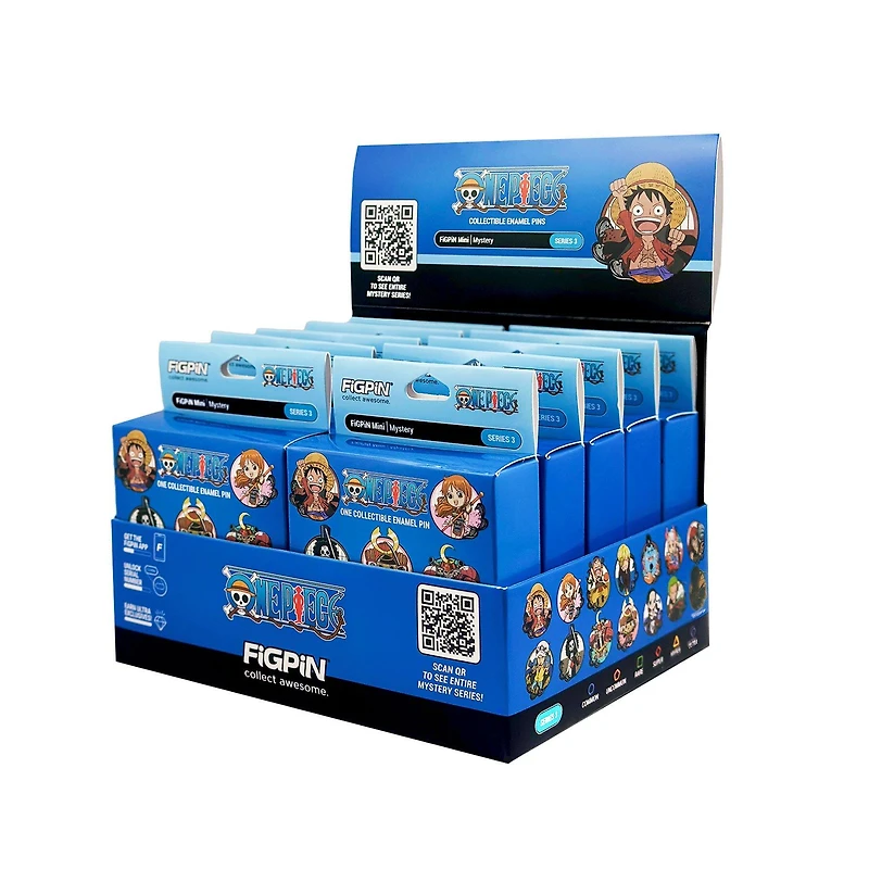 FiGPiN One Piece Mystery Mini Series 3 Enamel Pins (Styles Mary Vary