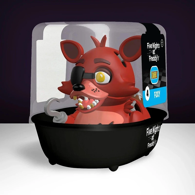 Tubbz Five Nights at Freddy's Foxy (1st Edition) 3.54-in Collectible Rubber Duck