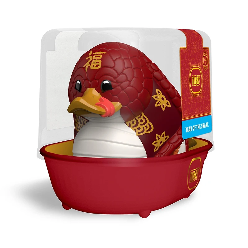 Tubbz Chinese New Year Snake First Edition 3.54-in Collectible Rubber Duck