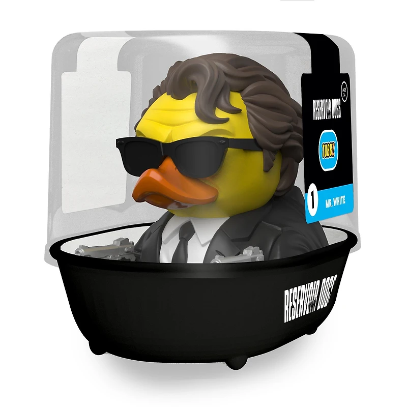 Tubbz Reservoir Dogs Mr. White (1st Edition) 3.54-in Collectible Rubber Duck