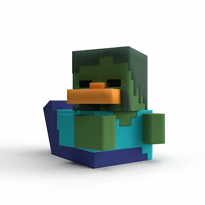 Tubbz Minecraft Zombie (1st Edition) 3.54-in Collectible Rubber Duck