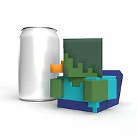 Tubbz Minecraft Zombie (1st Edition) 3.54-in Collectible Rubber Duck