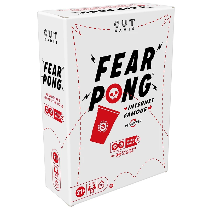 Cut Games Fear Pong Adult Party Game