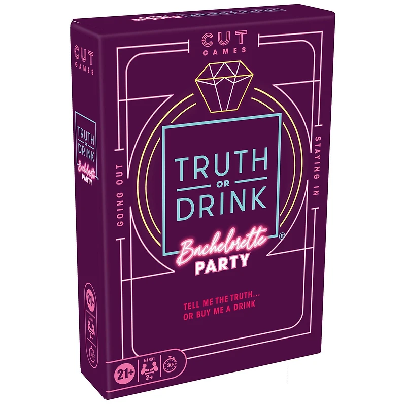 Truth or Drink: Bachelorette Adult Party Game