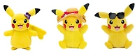 Jazwares Pokemon Pikachu Seasonal Summer 8-in Plush (Styles May Vary)