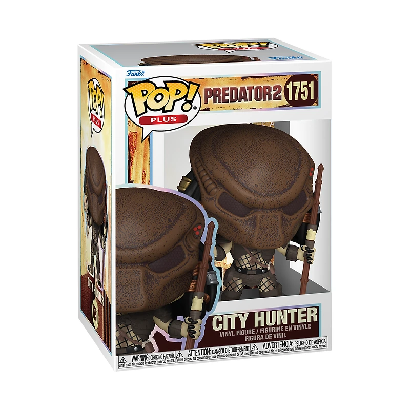 Funko POP! Plus: Predator 2 City Hunter 4-in Vinyl Figure