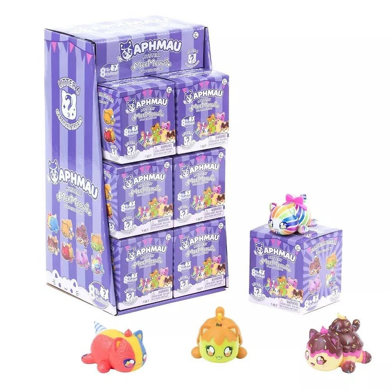 Aphmau Mystery MeeMeow Series 6 Carnival Treats Cats 6-In Plush (Styles May Vary)