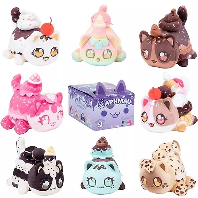 Aphmau Mystery MeeMeow Series 7 Ice Cream Cats 6-In Plush (Styles May Vary)