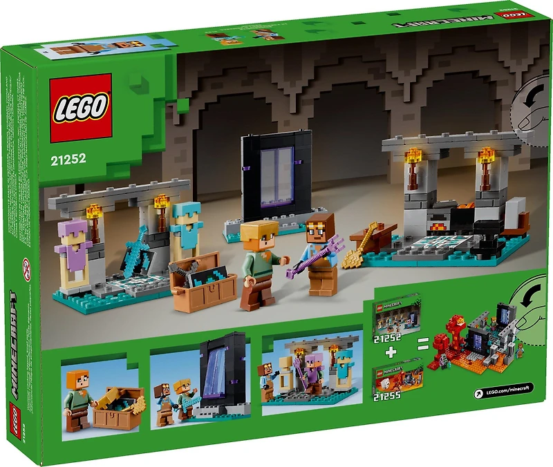 LEGO Minecraft The Armory Building Set 21252
