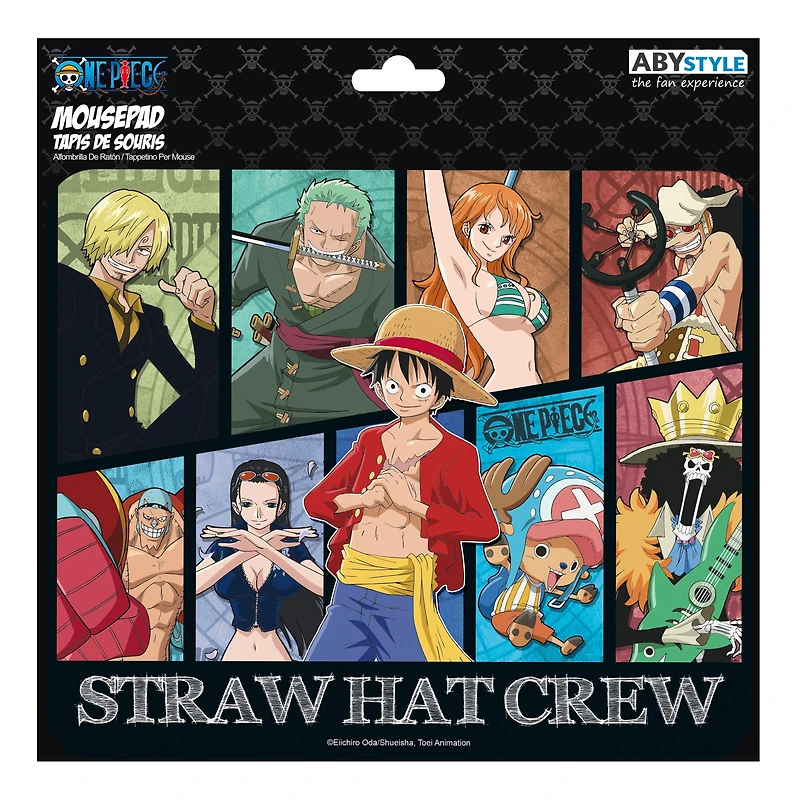 ABYstyle One Piece New World Straw Hat Crew Flexible Mousepad