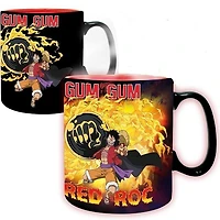 ABYstyle One Piece Luffy vs Kaidou Black Heat Change Mug
