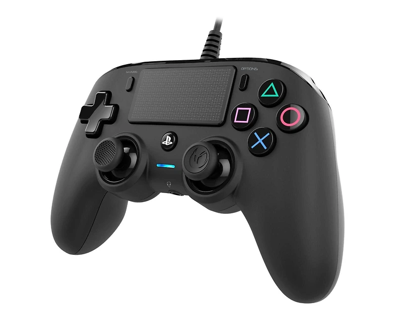 Nacon Wired Controller for PlayStation 4 and PC - Black