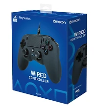 Nacon Wired Controller for PlayStation 4 and PC - Black