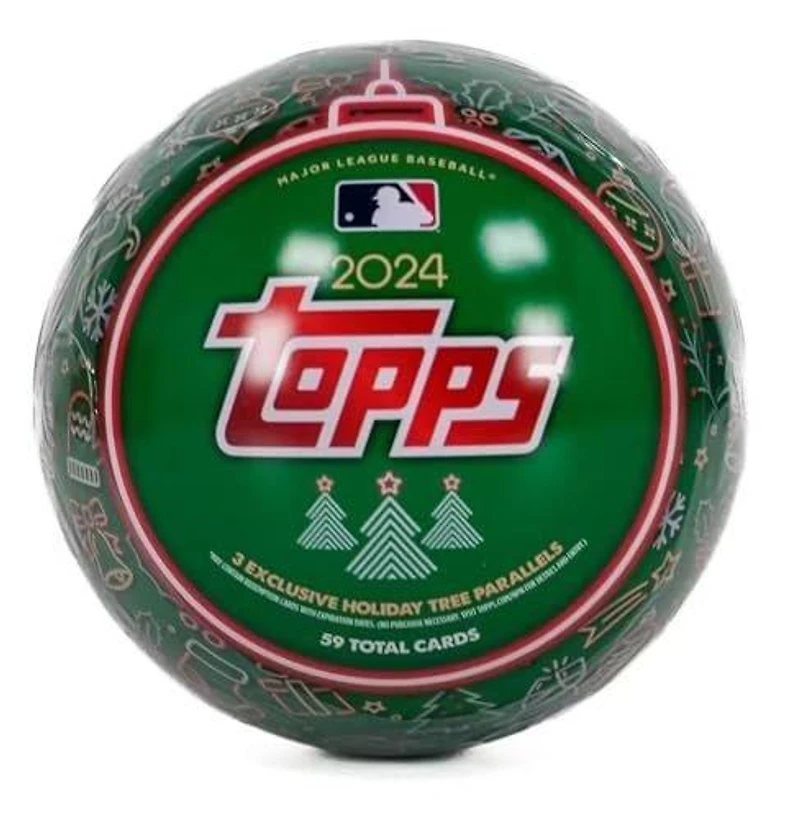 2024 Topps Holiday MLB Baseball Megabox Tins
