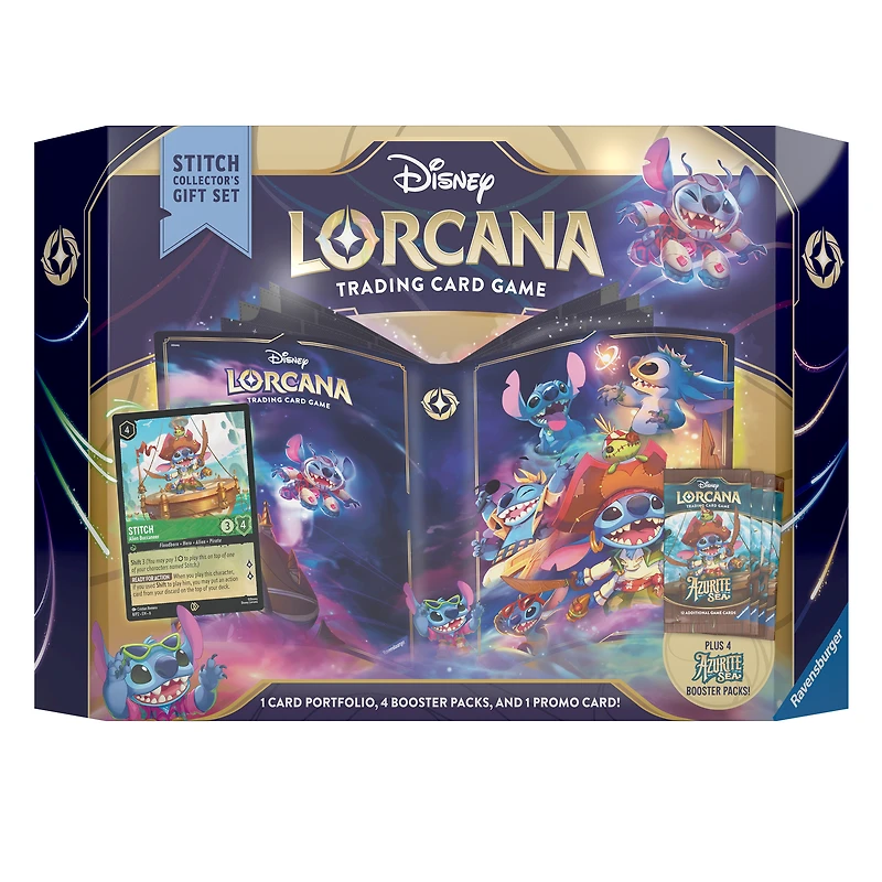 Disney Lorcana Trading Card Game: Azurite Sea Chapter 6 Gift Set
