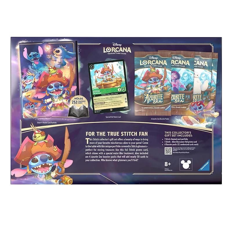 Disney Lorcana Trading Card Game: Azurite Sea Chapter 6 Gift Set