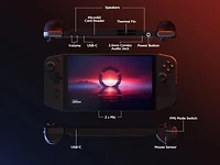 Lenovo Legion GO 8.8-in 144Hz WQXGA Gaming Handheld - AMD Ryzen Z1 Extreme - 16GB with 512GB SSD - Shadow Black
