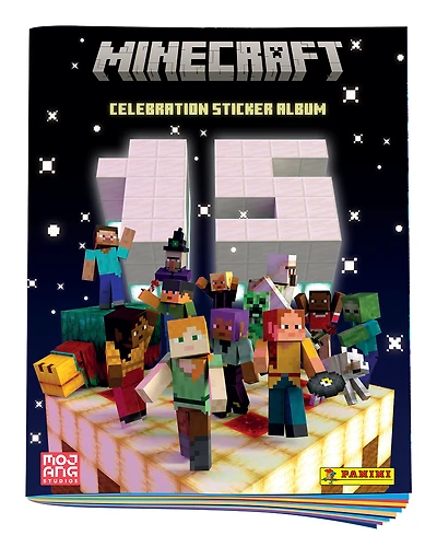 Panini Minecraft 15th Anniversary Celebration Sticker Collection