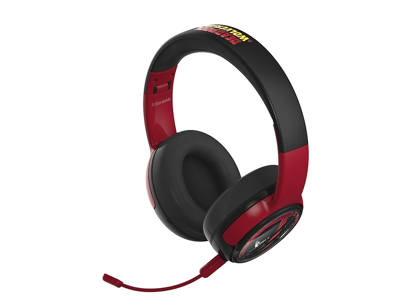 Marvel Deadpool and Wolverine Deadpool Wired Headset GameStop Exclusive