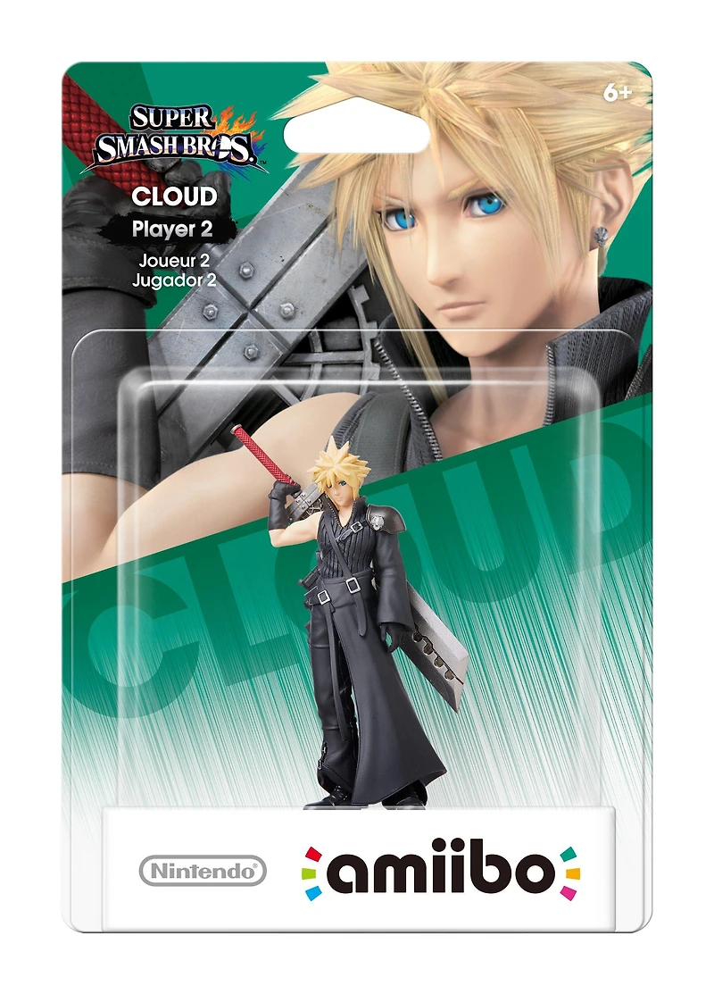 Super Smash Bros. Series Cloud (2-Player) amiibo GameStop Exclusive