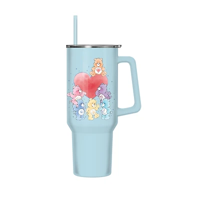 Care Bears Watercolor Hearts 40oz Stainless Steel Tumbler