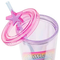 My Little Pony Rainbow Circle Badge 24oz Plastic Cold Cup