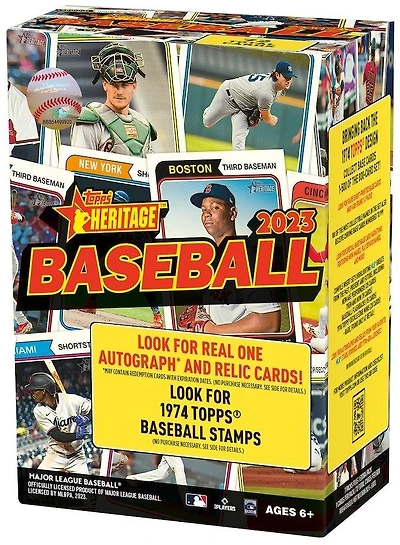 2023 Topps Heritage MLB Baseball Value Box (8-Pack)