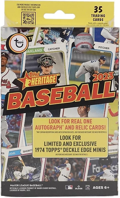 2023 Topps Heritage MLB Baseball Hanger Box